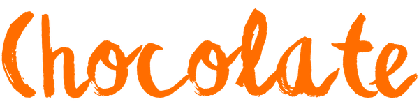 Handwritten text “chocolate”